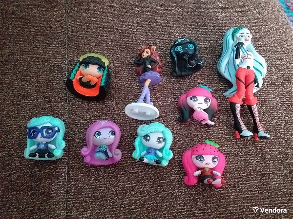  monster high figoures mikres