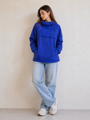 Mazine jacket waterproof and windproof like new, blue
