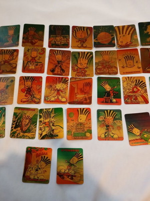 3D Chipicao collectible cards used, set of 34