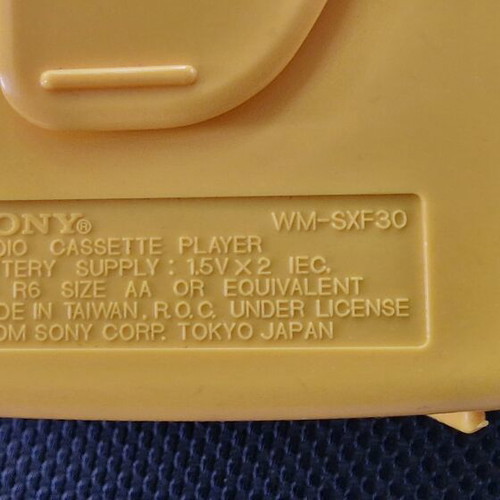 Sony Walkman Sports WM-SXF30 cassette player used