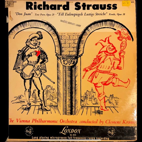Richard Strauss Don Juan classical vinyl record used