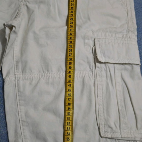 McNeal men's cargo shorts white like new, size M