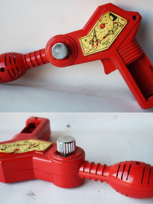 Διαστημικό πιστόλι Galaxy 2000 Polfi Toys μεταχειρισμένο, vintage 70's