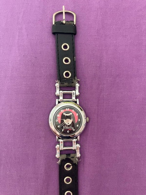 Ρολόι χειρός Emily goth μαύρο unisex