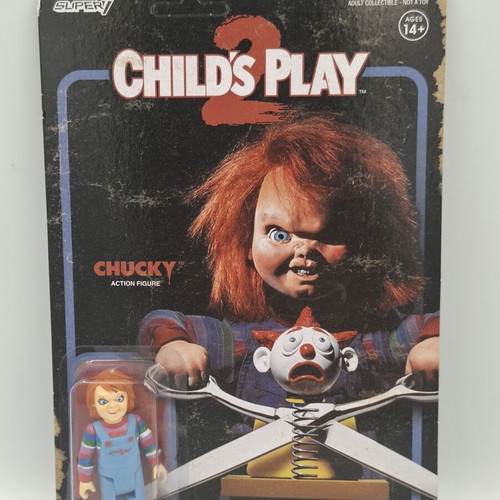 Child's Play 2 ReAction Figure Evil Chucky new