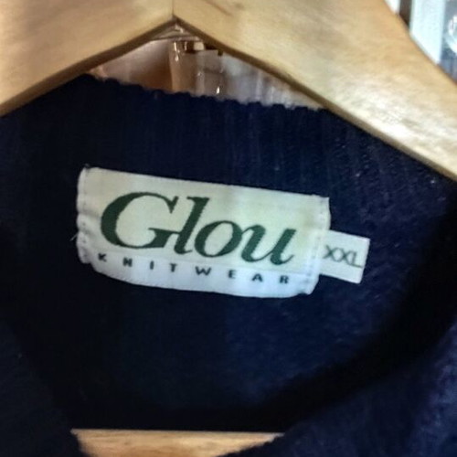 Men's wool sweater Glou size XXL like new