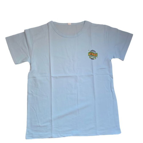 Men's blue T-shirts new, pack of 12, size M/L