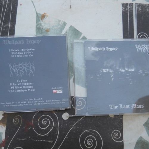 Wolfpack Legacy / Inféren* The Last Mass CD, limited edition, numbered