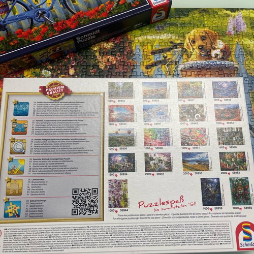 Puzzle 500 pieces new