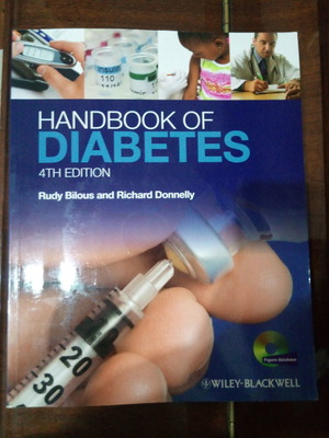 Handbook of Diabetes medical book like new, English