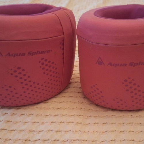 Aqua Sphere Arm Bands like new, size 3-6 years, Michael Phelps learning method