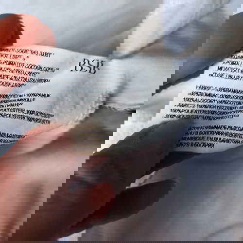 Ново бяло топ с открити рамене BSB, 100% памук, размер Small