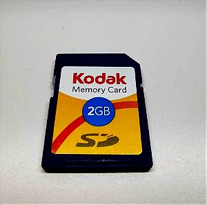 2GB Kodak SD Memory Card - KSD2GBPCWM
