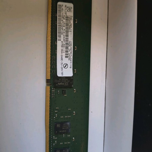 Netlist 4GB DDR4 2400MHz ECC RAM used, pack of 10 for server