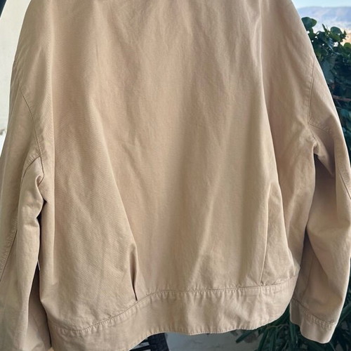 Zara jacket with vest 2 in 1 new, beige, size Large