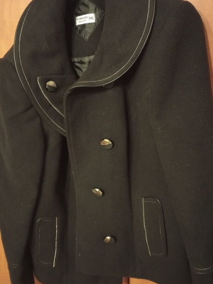 Women's coat used, black