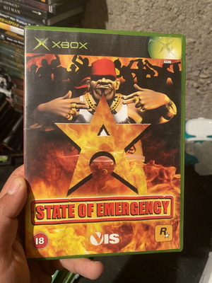 State of Emergency Xbox original game