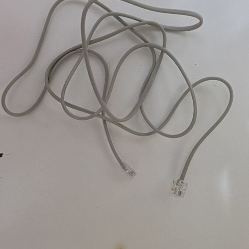Telephone cable like new, grey