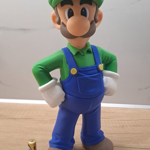 Luigi Super Mario figure 33cm height new