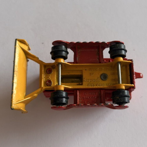 Matchbox Lesney England 1969 Series No 16 Case Tractor Bulldozer used