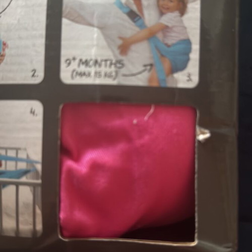 Mini Monkey 4-in-1 baby sling in fuchsia, new
