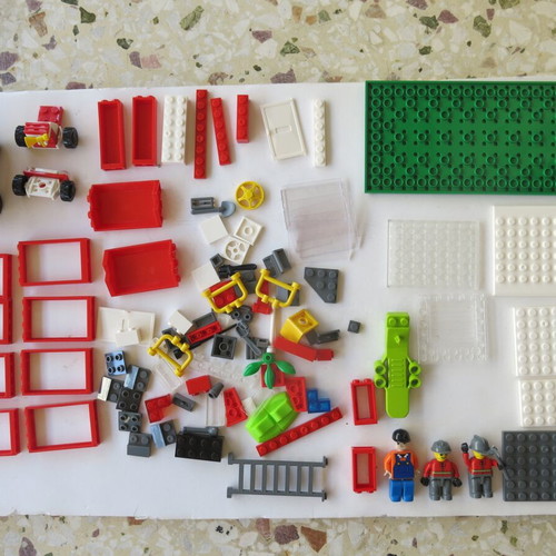 My Fire Brigade Blocki building blocks set used, without box