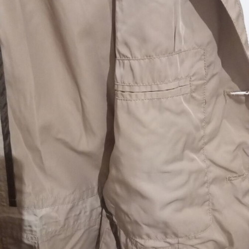 Jacket beige windproof blazer size M like new