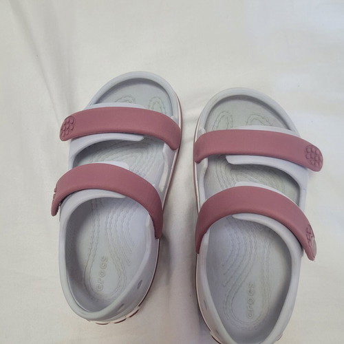 Crocs Crocband Cruiser Sandal K kids sandals, Dreamscape-Cassis