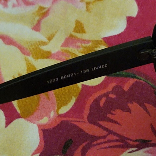 Black sunglasses