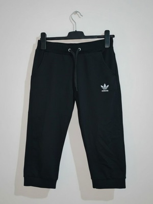 Adidas capri leggings slim fit black size XL like new