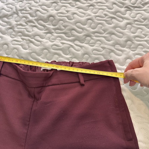 Mango Suit pants burgundy size EU 38 used