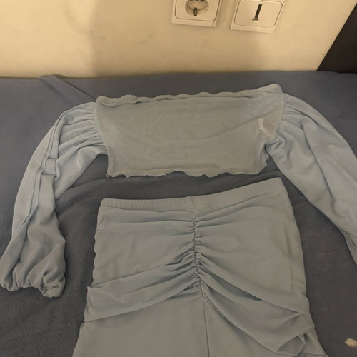 Shein summer set like new, blue and turquoise
