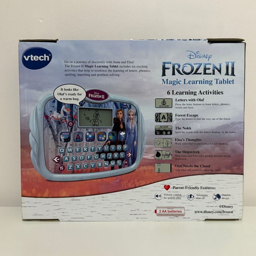 VTech Frozen II Magic Learning Tablet like new, English