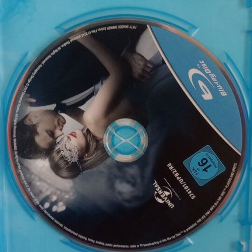 Fifty Shades Darker Blu-ray used with Greek subtitles special edition