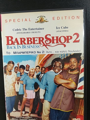 Barbershop 2 Back in Business DVD, special edition, comedy