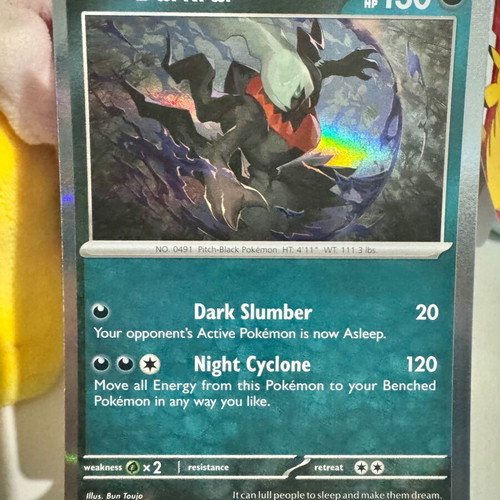 Darkrai Pokemon holo rare like new