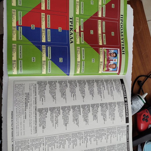 Panini Football 1996 Sticker Album used