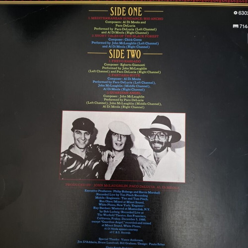 Friday Night in San Francisco vinyl record used