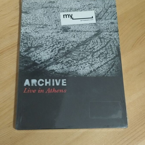 Archive Live in Athens DVD sealed