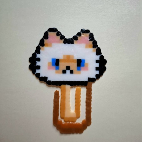 Clipper Cat Fuse Beads Bookmark made to order