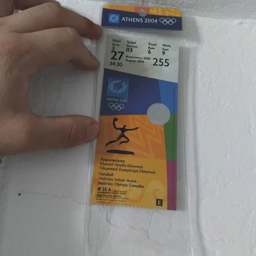 Olympic Games 2004 Tickets New, Set of 11