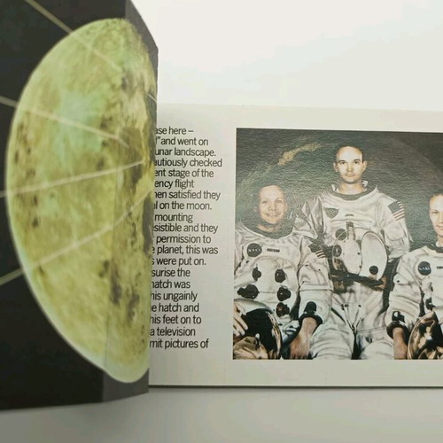 Mauritius 1979 Apollo 11 special booklet with 7 sticker stamps new