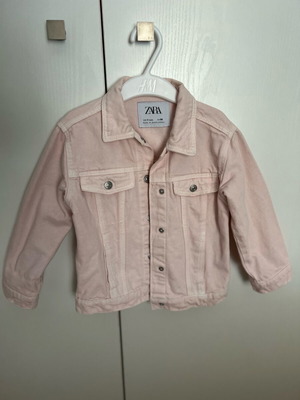Denim kids jacket used, 3 years old, size 98 cm