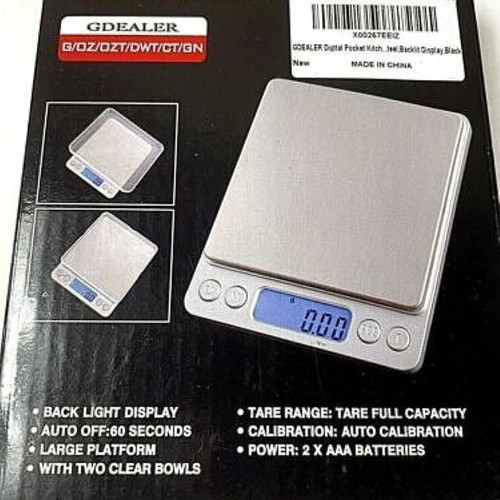 Electronic Scale I2000 new, 0.01 g to 500 g