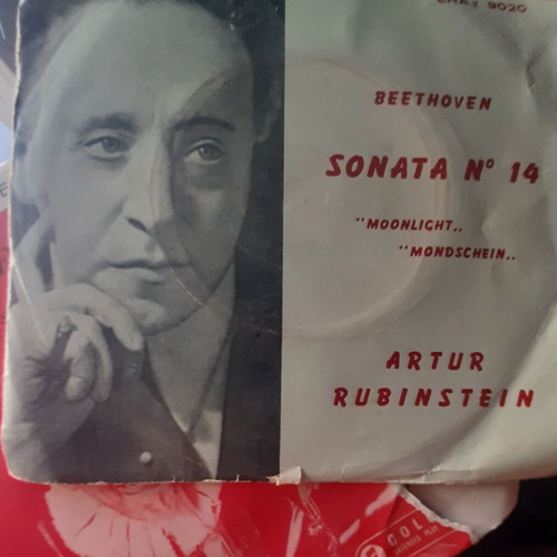 Verdi Rigoletto & Beethoven Sonata No 14 set used, 2 original 7" single EPs