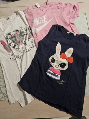 Girls' blouses set of 3, like new, ages 10-12