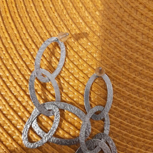 Silver 925 Long Earrings Like New