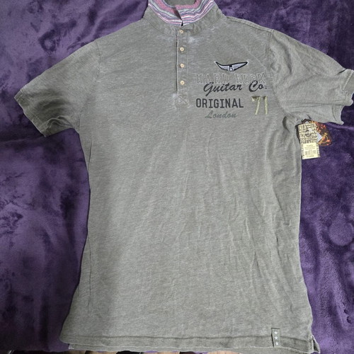 Hard Rock Guitar Company Philadelphia Polo shirt XL, new