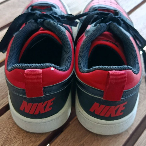 Nike Court Borough Low Recraft size 40 like new, red-black-white