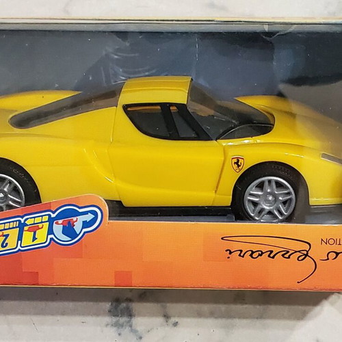 Enzo Ferrari Hotwheels Shell Helix 1:38 Yellow Limited Edition sealed